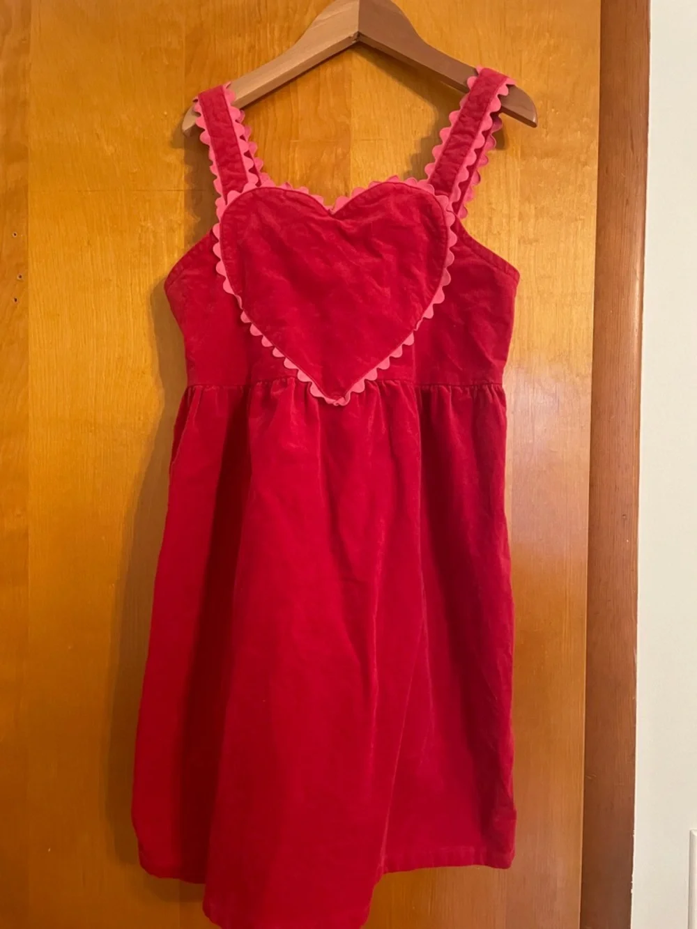 Heart dress sz 8 gymboree